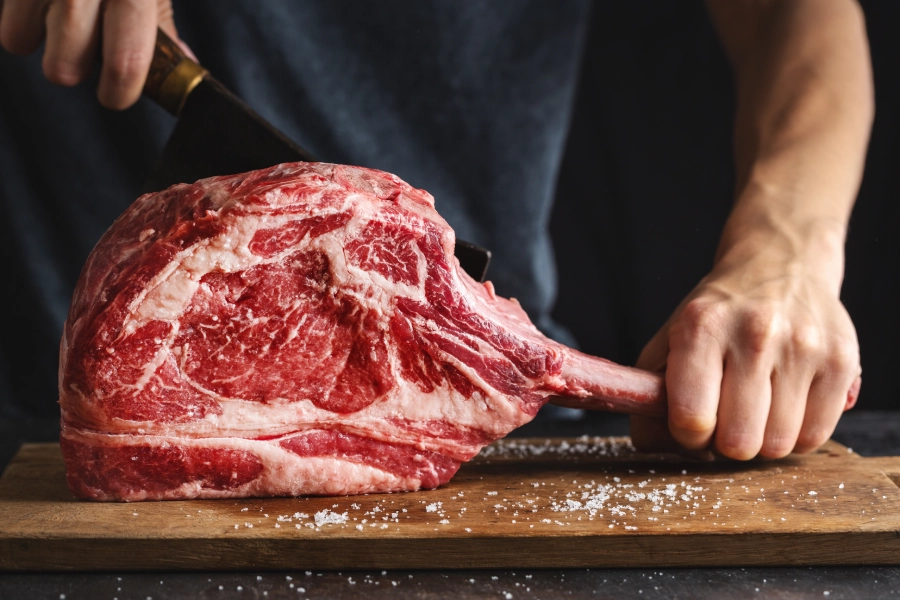 Los 13 cortes de carne de vaca que debes conocer 2 chuleta tomahawk