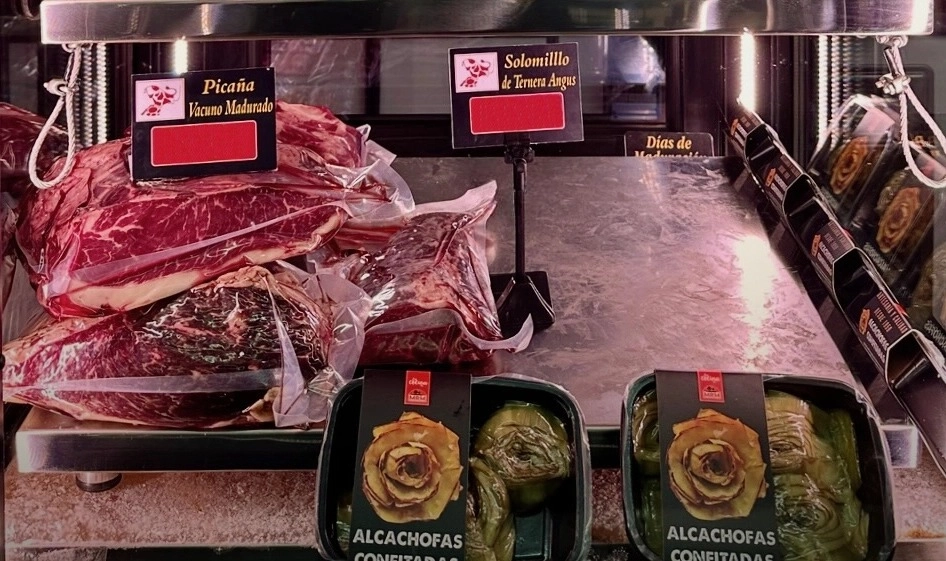 Los 13 cortes de carne de vaca que debes conocer 3 picana de vacuno madurado rafael liarte mercado santa maria de la cabeza