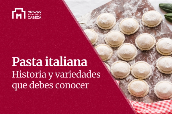 portada del post que habla sobre tipos de pasta italiana, su historia y variedades