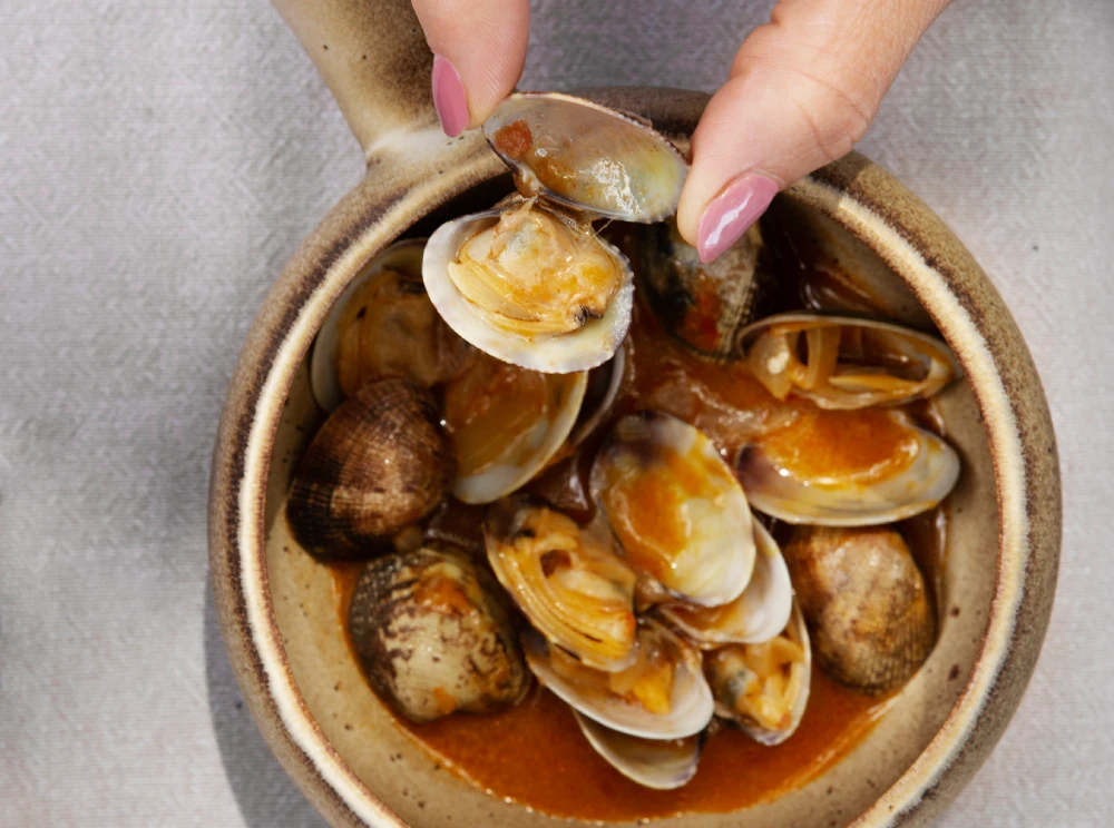 3 recetas de almejas para estas Navidades 2 almejas marinera