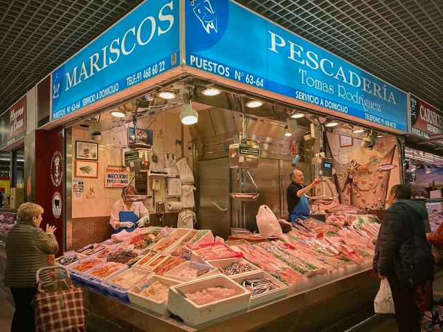 pescados tomas rodiguez mostrador